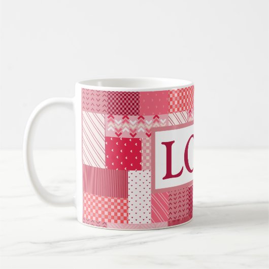 Mug La Patchwork de Valentine (Gauche)