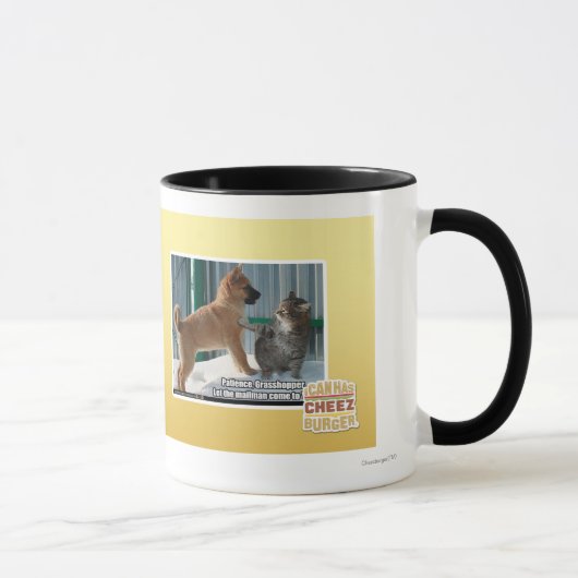 Mug La patience, sauterelle (Droite)