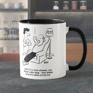 Mug La peau profonde de la beauté