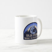 Mug La pêche au baja (Devant droit)
