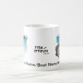 Mug La pêche au bar à l'herbe boit du thé ou de la bou (Centre)