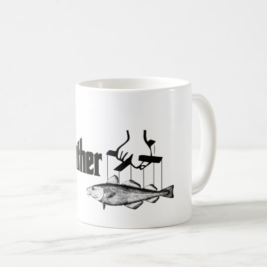Mug La pêche du parrain (Devant droit)