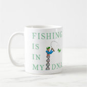 Mug La pêche est dans mon ADN (Gauche)