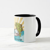Mug la pêche est ma vie (Devant droit)