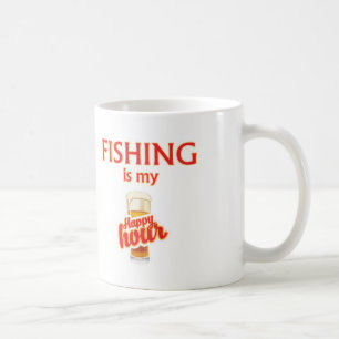 Mug La Pêche Est Mon Heureuse Heure