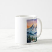 Mug La peinture aquarelle du parc national du Mont-Rai (Devant droit)