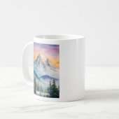 Mug La peinture aquarelle du parc national du Mont-Rai (Devant gauche)