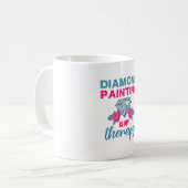 Mug La peinture au diamant est ma thérapie (Devant gauche)