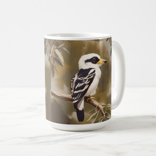 Mug La peinture australienne Kookaburra, (Devant droit)