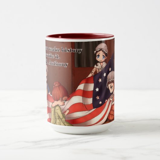 Mug La peinture classique de Chibicca - naissance du (Centre)