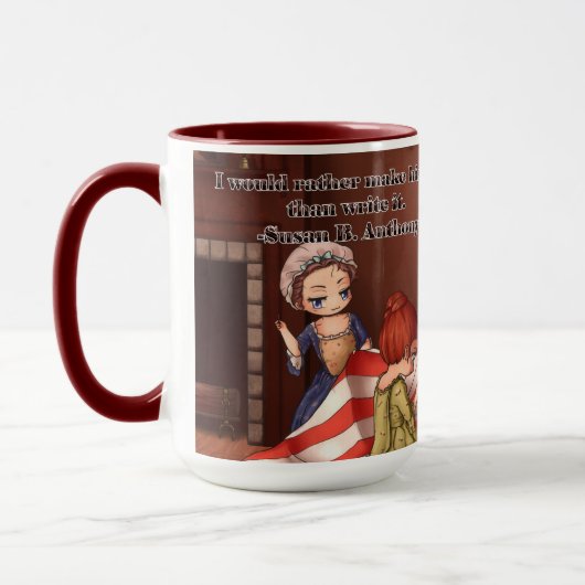 Mug La peinture classique de Chibicca - naissance du (Gauche)