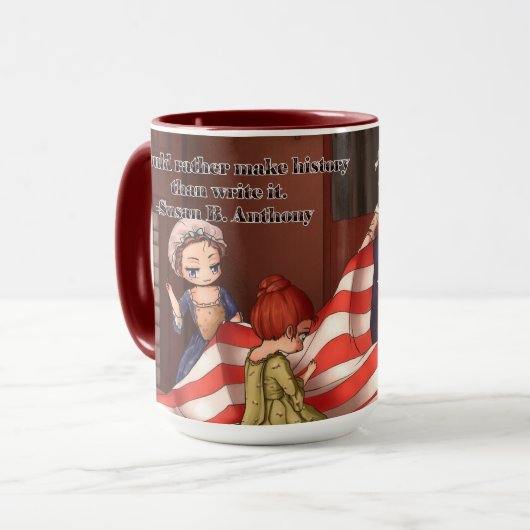 Mug La peinture classique de Chibicca - naissance du (Devant gauche)