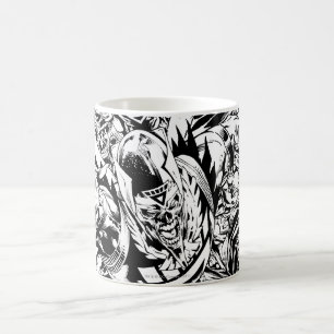 Mug La peinture de groupe de nuit la plus noire -