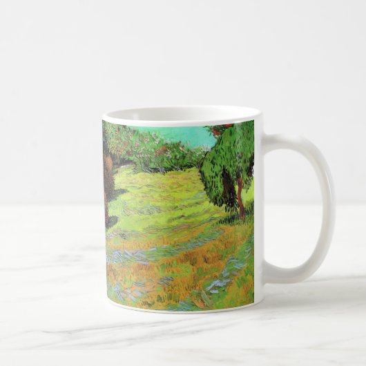 Mug La pelouse ensoleillée dans un parc public par Vin (Droite)