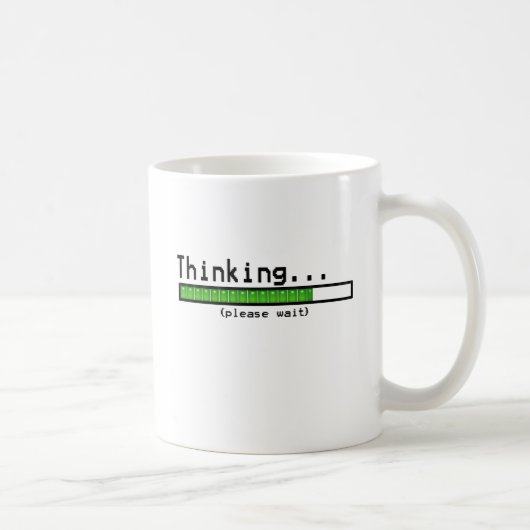 Mug La pensée svp attendent (Droite)