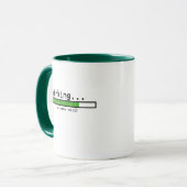 Mug La pensée svp attendent (Devant gauche)