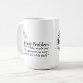 Mug La "percussion est si facile ! Tout que vous (Devant gauche)