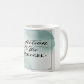 Mug La perfection est dans le processus (Devant droit)