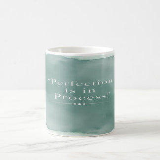 Mug La perfection est dans le processus