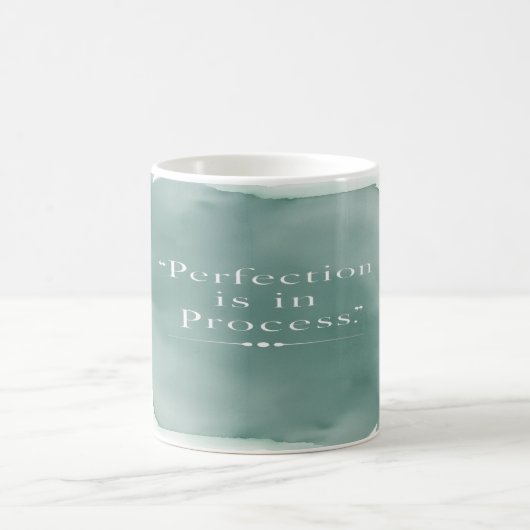 Mug La perfection est dans le processus (Centre)