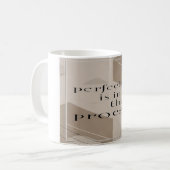 Mug La perfection est dans le processus (Devant gauche)