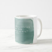 Mug La perfection est dans le processus, option 3 (Devant droit)