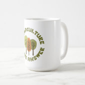 Mug La perfection est la réponse (Devant droit)