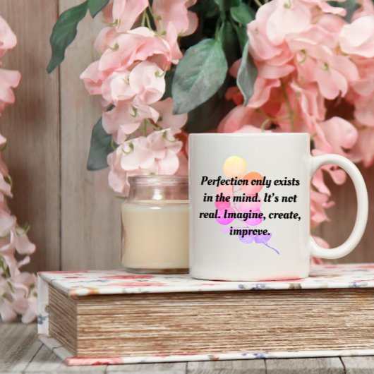 Mug LA PERFECTION N'EST PAS VRAIMENT MOTIVATION Café M