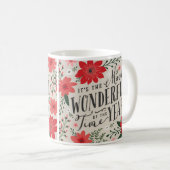 Mug La période la plus merveilleuse de l'année Fête Fl (Devant droit)