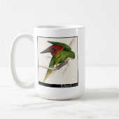 Mug La perruche de Maton d'Edward Lear (Gauche)