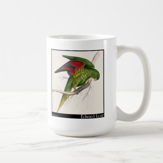 Mug La perruche de Maton d'Edward Lear (Droite)