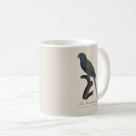 Mug La Perruche souris / Monk Parakeet (Devant droit)
