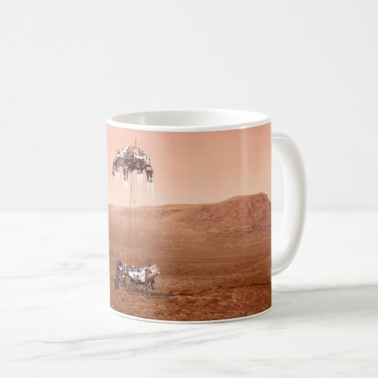 Mug La Persévérance Arrive En Toute Sécurité Sur Mars. (Devant droit)