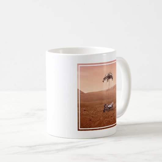 Mug La Persévérance Arrive En Toute Sécurité Sur Mars. (Devant droit)