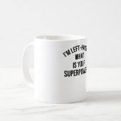 Mug La Personne À Main Gauche Dons Fier La Gauche Hand (Devant gauche)