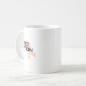 Mug La Perte N'Est Pas Une Option Sensibilisation Au C (Devant gauche)