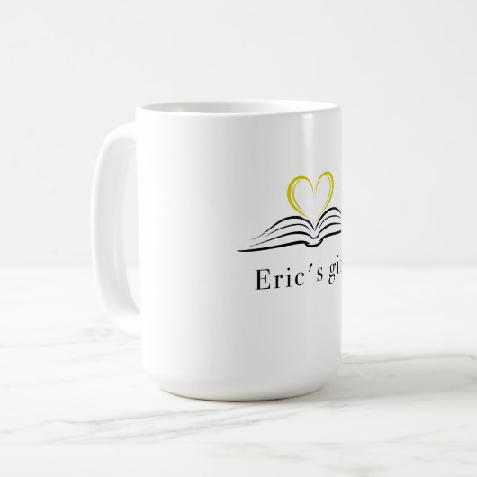 Mug La petite fille d'Eric (Devant gauche)
