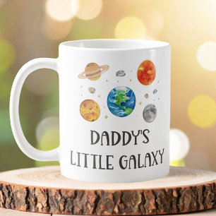 Mug La petite galaxie amusante de papa Citation Espace