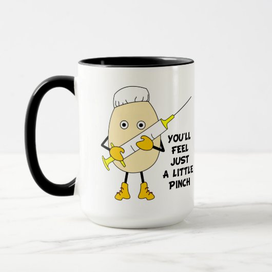 Mug La petite pincée de l'infirmière (Gauche)