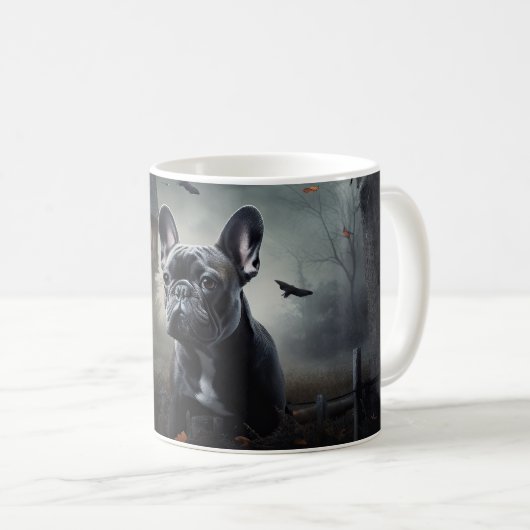 Mug La peur de l'Halloween (Devant droit)