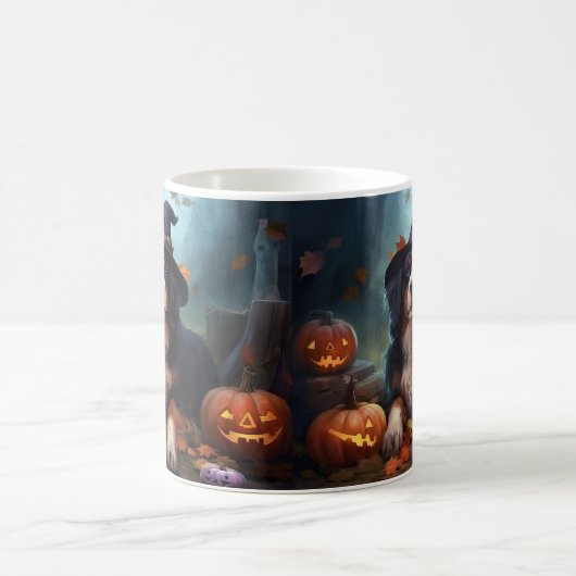 Mug La peur de l'Halloween Citrouille bernoise (Centre)