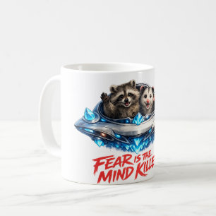 Mug La peur est le tueur de l'esprit Raton laveur Opos