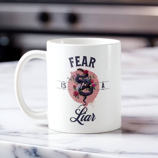 Mug La Peur Est Une Citation Motivationnelle Lieuse