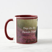 Mug La photo du père du meilleur dog (Gauche)