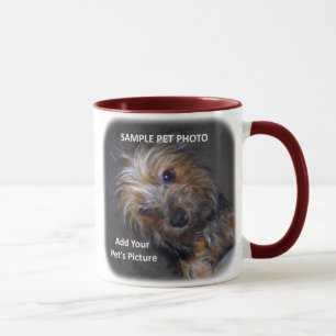 Mug La photo FAITE SUR COMMANDE d'animal familier