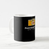 Mug La photographie est ma thérapie (Devant gauche)