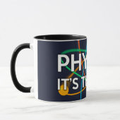 Mug LA PHYSIQUE. C'EST LA LOI Science (Gauche)