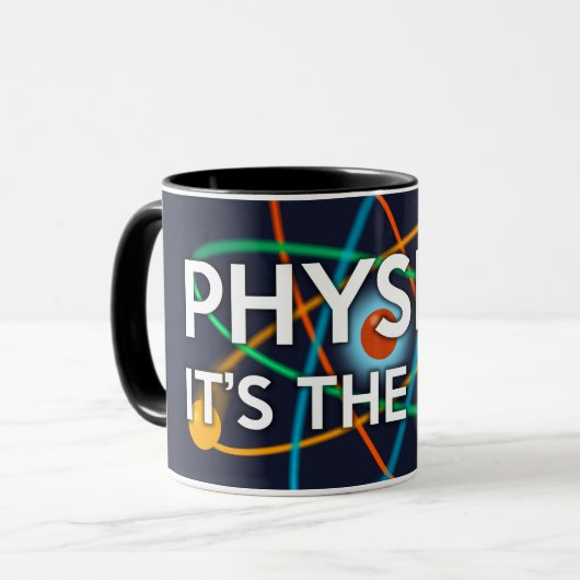 Mug LA PHYSIQUE. C'EST LA LOI Science (Devant gauche)