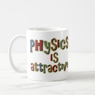 Mug La physique est calembour drôle attrayant