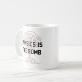 Mug La physique est la bombe nucléaire (Devant gauche)